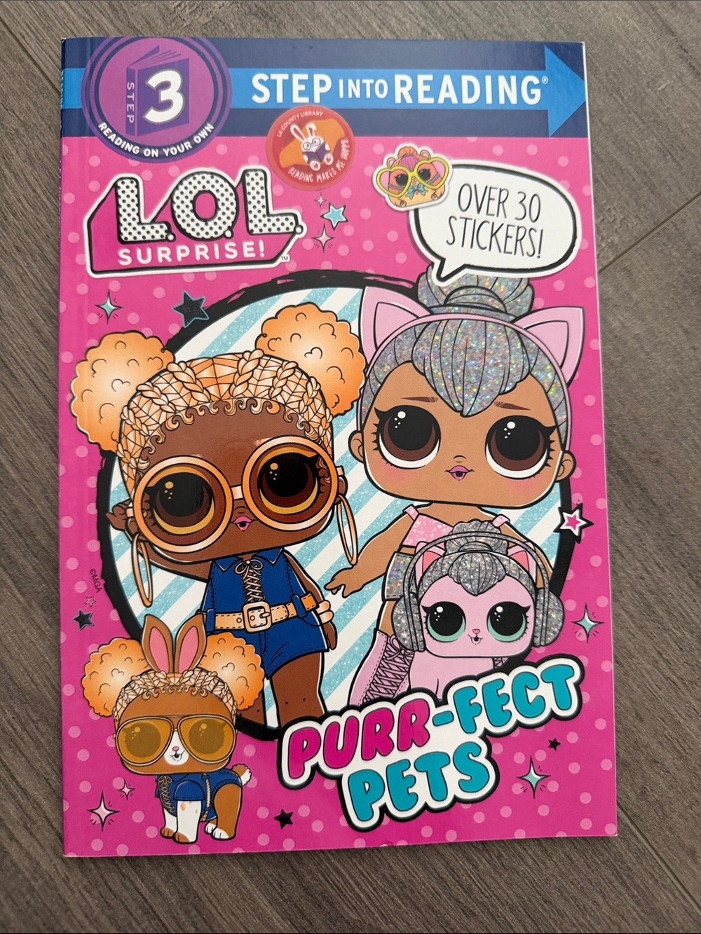 L.O.L. Surprise! Purr-Fect Pets Activity Book - Pink, Blue, Gold